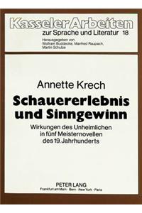 Schauererlebnis Und Sinngewinn
