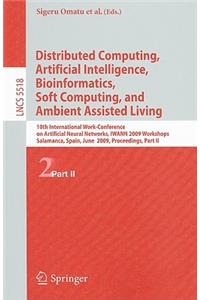 Distributed Computing, Artificial Intelligence, Bioinformatics, Soft Computing, and Ambient Assisted Living