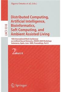 Distributed Computing, Artificial Intelligence, Bioinformatics, Soft Computing, and Ambient Assisted Living