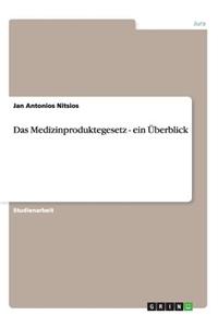 Medizinproduktegesetz - ein Überblick