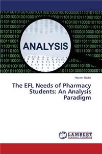 EFL Needs of Pharmacy Students