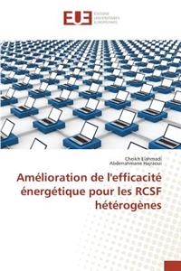 Amélioration de l'efficacité énergétique pour les RCSF hétérogènes