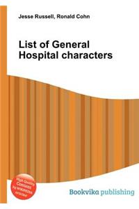 List of General Hospital Characters