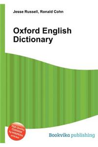 Oxford English Dictionary