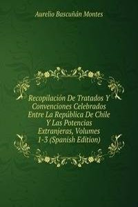 Recopilacion De Tratados Y Convenciones Celebrados Entre La Republica De Chile Y Las Potencias Extranjeras, Volumes 1-3 (Spanish Edition)