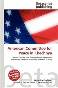 American Committee for Peace in Chechnya
