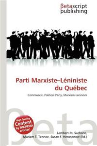 Parti Marxiste-Leniniste Du Quebec