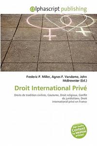 Droit International Prive