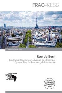 Rue de Berri