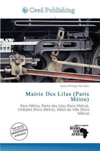 Mairie Des Lilas (Paris M Tro)