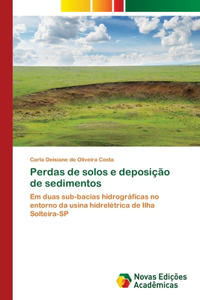 Perdas de solos e deposição de sedimentos