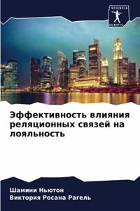 Эффективность влияния реляционных связе&
