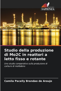 Studio della produzione di Mo2C in reattori a letto fisso e rotante