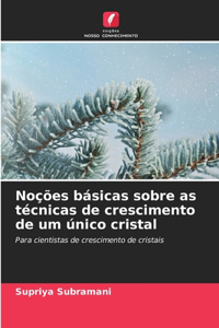 Noções básicas sobre as técnicas de crescimento de um único cristal