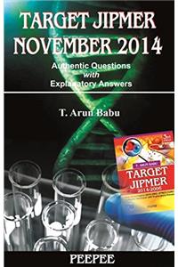 Target Jipmer Nov 2014 supplement