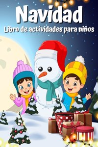 Libro de actividades de Navidad para niños de 4 a 8 años 8-12