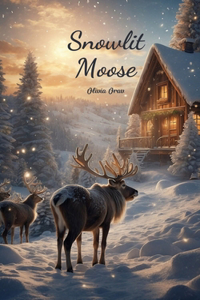 Snowlit Moose