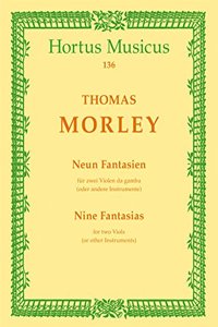 Nine Fantasias for two Viols (or other Instruments)