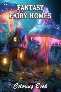 Fantasy Fairy Homes Coloring Book