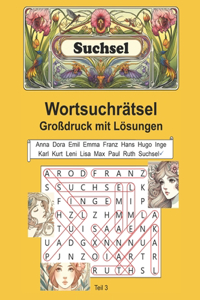 Wortsuchrätsel für Erwachsene