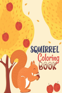 Squirrel Coloring Book