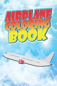 Airplane Coloring Book