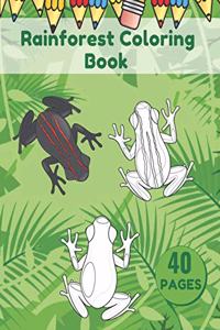 Rainforest Coloring Book