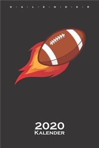 Brennender Football Kalender 2020