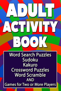 Adult Activity Book for Men and Women Who Love Travel and Trivia