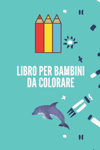 Libro per bambini da colorare