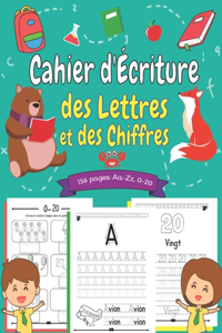Cahier d'Écriture des Lettres et des Chiffres