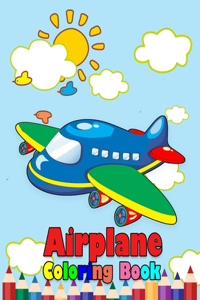 Airplane Coloring Book