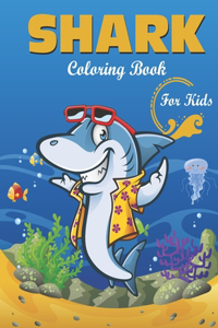 Shark Coloring Book For Kids