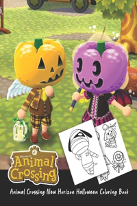 Animal Crossing New Horizon Halloween Coloring Book