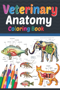 Veterinary Anatomy Coloring Book