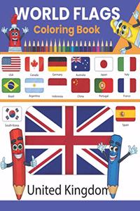World Flags Coloring Book