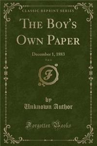 The Boy's Own Paper, Vol. 6