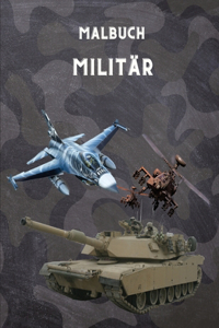 Malbuch Militär