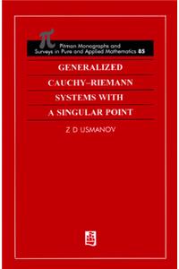 Generalized Cauchy-Riemann Systems with a Singular Point