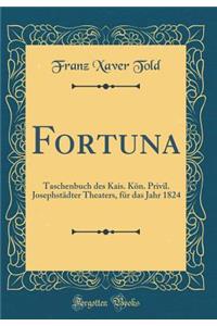 Fortuna: Taschenbuch Des Kais. KÃ¶n. Privil. JosephstÃ¤dter Theaters, FÃ¼r Das Jahr 1824 (Classic Reprint)