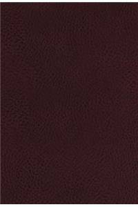 King James Study Bible, Bonded Leather, Burgundy, Indexed, Full-Color Edition