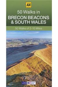 50 Walks in Brecon Beacons & South Wales