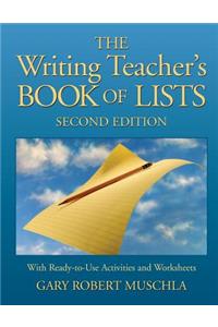 Writing Teacher's Book of Lists