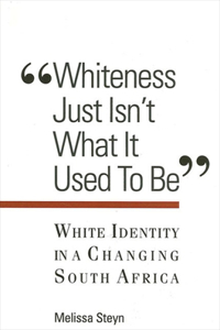 Whiteness Just Isn't What Is Used to Be
