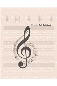 Ukulele Tab Notebook