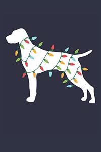 Vizsla Notebook - Christmas Gift for Vizsla Lovers - Vizsla Journal
