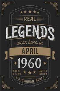 Real Legendes were born in April 1960
