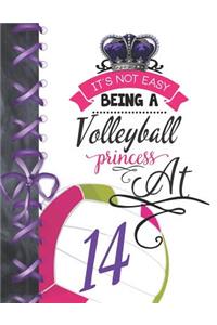 It's Not Easy Being A Volleyball Princess At 14