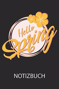 HELLO SPRING Notizbuch
