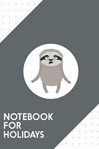 Notebook for Holidays